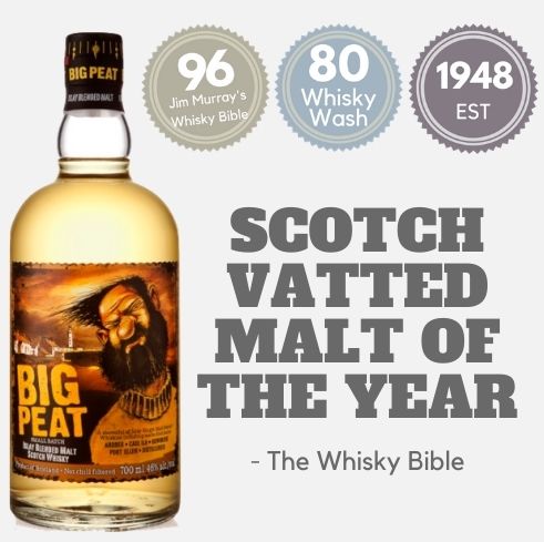 Big Peat Small Batch Blended Malt Whisky ~ Islay, Scotland