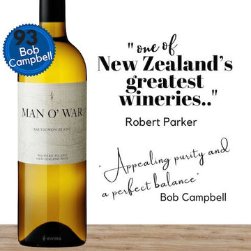Man O' War Estate Sauvignon Blanc 2023 - Waiheke Island, New Zealand